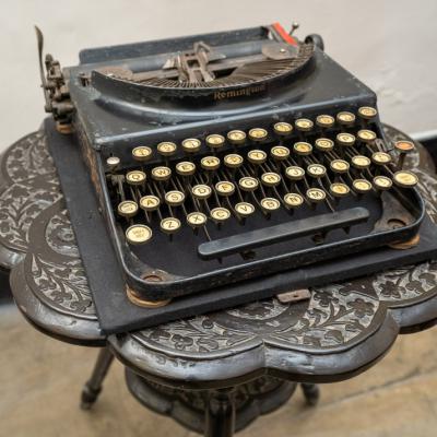 A Vintage Typewriter As Part Of History Of The House