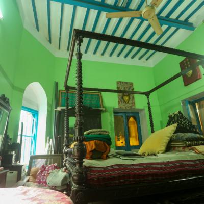 More Than 100 Years Old Bed Of The Original Owner