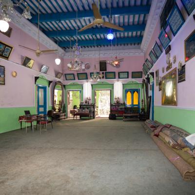 The Central Hall Of The House Was Initially Designed For Family Gatherings But Over The Time It Has Transformed Into More Of A Spiritual Space.12