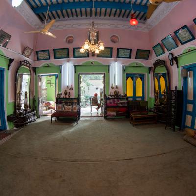 The Central Hall Of The House Was Initially Designed For Family Gatherings But Over The Time It Has Transformed Into More Of A Spiritual Space.13