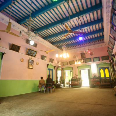The Central Hall Of The House Was Initially Designed For Family Gatherings But Over The Time It Has Transformed Into More Of A Spiritual Space.8