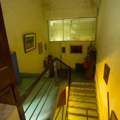 The Interior Staircase From Above
