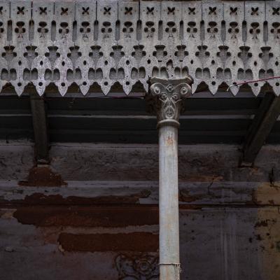 15 Cast Iron Decorative Column Used In The Extended Wing For Structure